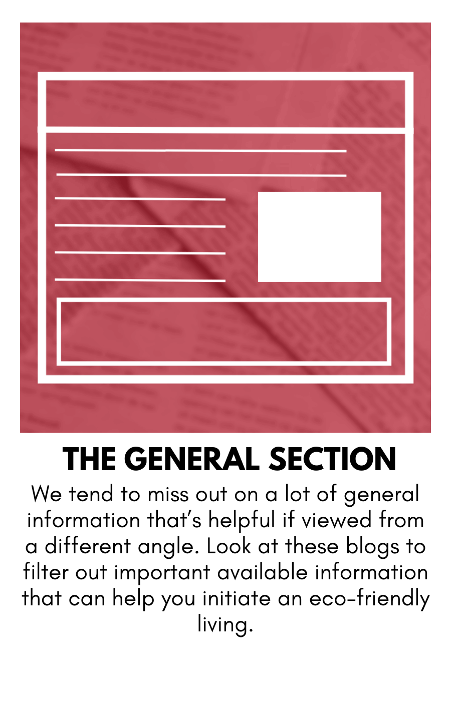 This image connotes to the general section of sustainable spark. It tends to focus on providing handpicked information that can be sorted out by readers from the vast arena of information available for them.